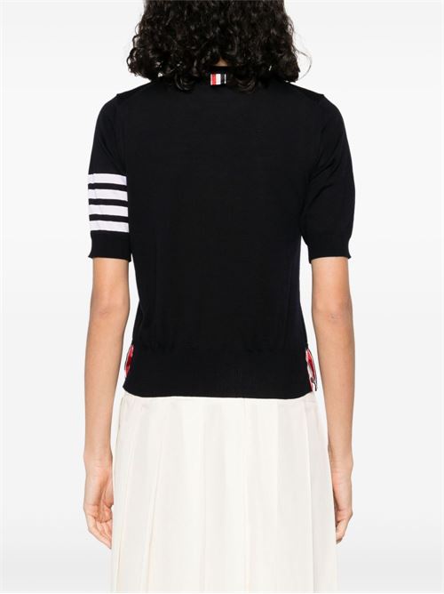 Wool T-shirt THOM BROWNE | FKA471BY1014415